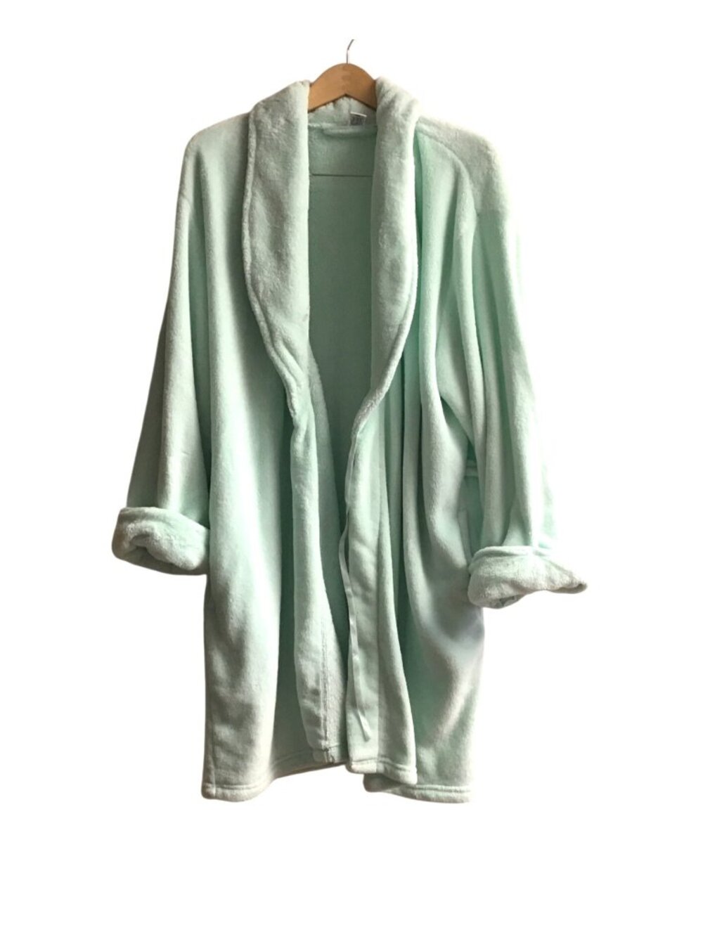 CLASSIC ELEMENTS- WOMENS GREEN ROBE SIZE X-LARGE